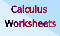 Calculus Worksheets