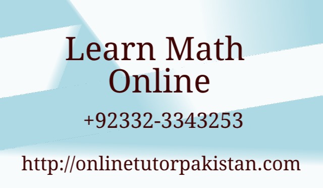 Learn Math Online