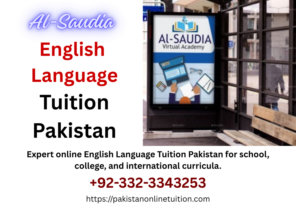 English Language Tuition Pakistan