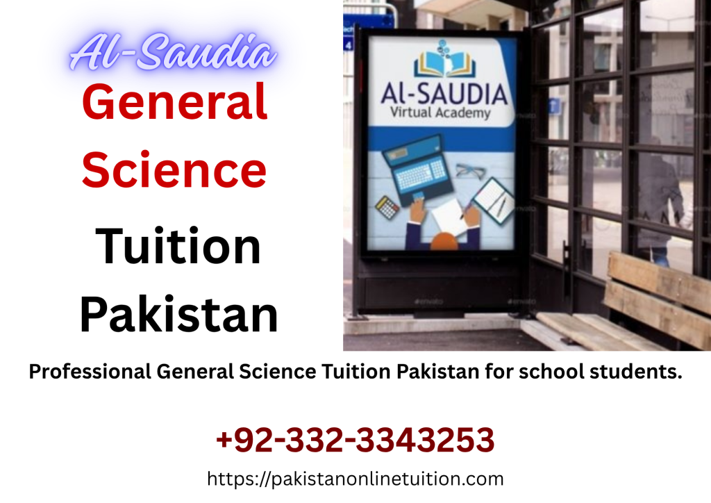 General Science Tuition Pakistan
