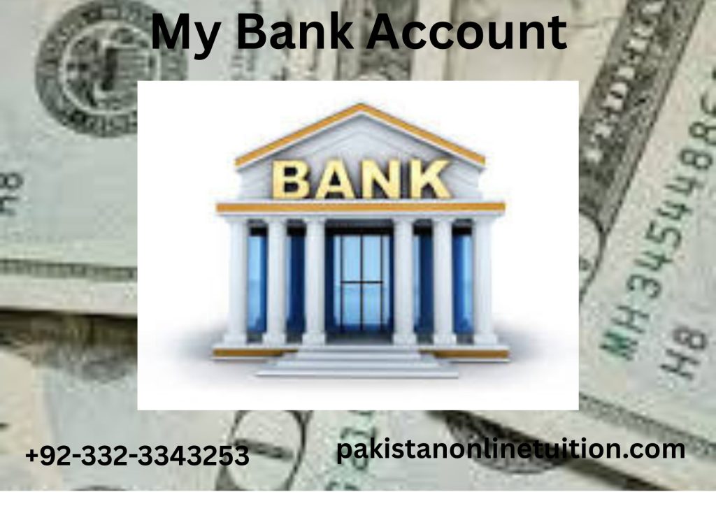 My Bank Account