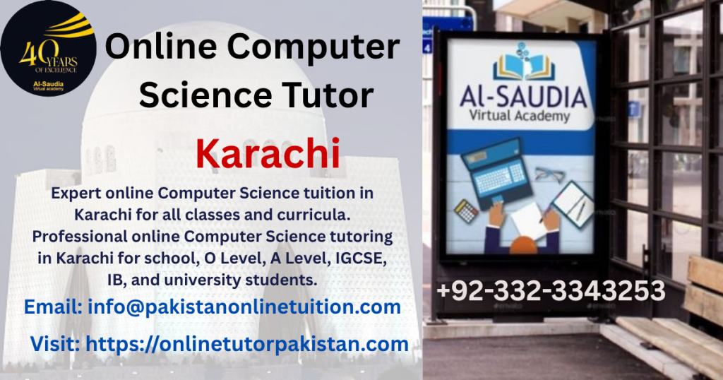 Online Computer Science Tutor Karachi