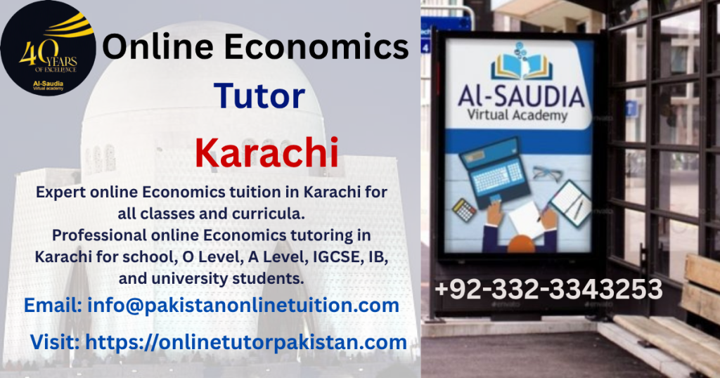 Online Economics Tutor Karachi