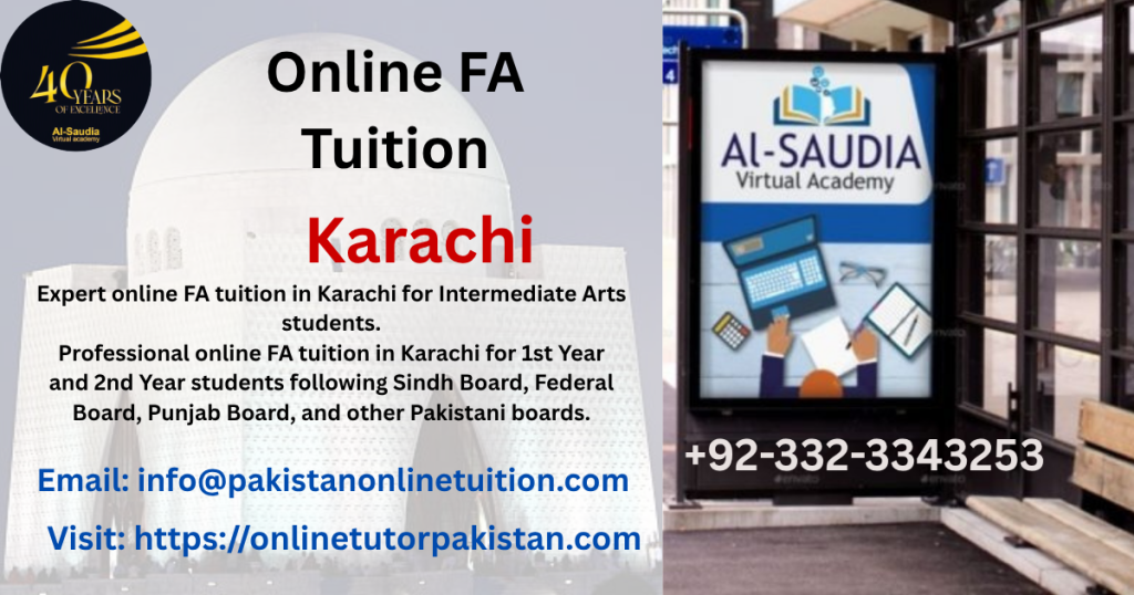 Online FA Tuition Karachi