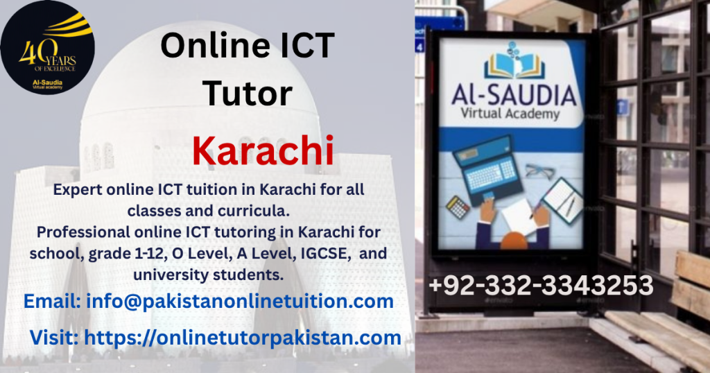 Online ICT Tutor Karachi