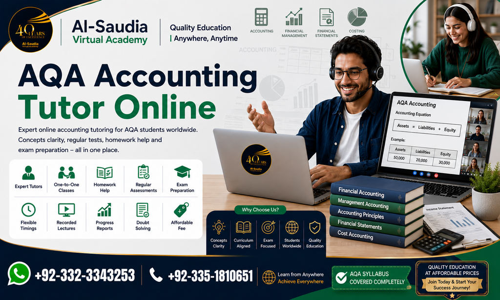 AQA Accounting Tutor Online